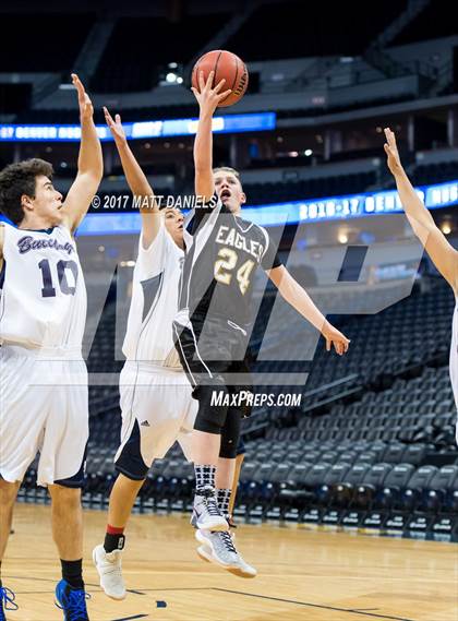 Thumbnail 2 in Cornerstone Christian Academy vs. Rocky Mountain Lutheran photogallery.