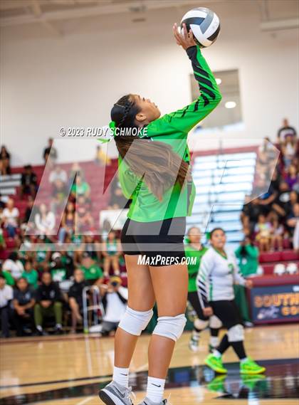 Thumbnail 2 in Lincoln vs. Southwest EC (CIF SDS Division V Finals) photogallery.