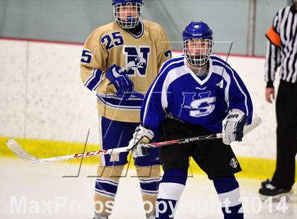 Thumbnail 1 in Hall-Southington vs. Newtown (CIAC DIII Quarterfinal) photogallery.