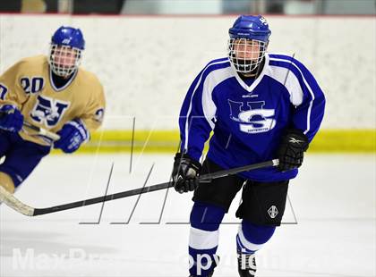 Thumbnail 2 in Hall-Southington vs. Newtown (CIAC DIII Quarterfinal) photogallery.