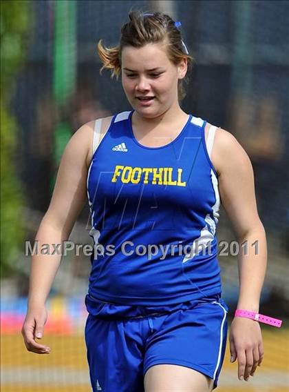 Thumbnail 1 in CIF NCS Masters Track & Field Championships (Girls Discus) photogallery.