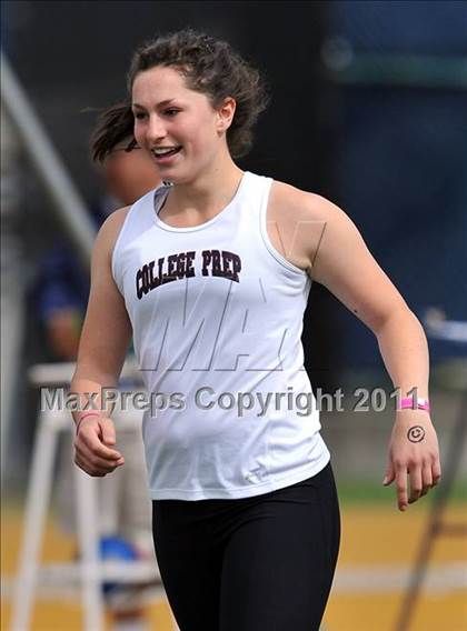Thumbnail 3 in CIF NCS Masters Track & Field Championships (Girls Discus) photogallery.