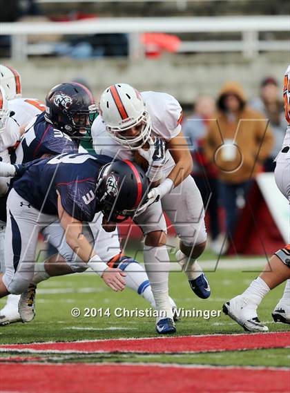 Thumbnail 2 in Timpview vs Woods Cross (UHSAA 4A Semifinal) photogallery.