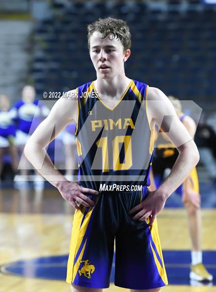 Thumbnail 3 in Pima vs. Scottsdale Christian Academy (AIA 2A Semifinal) photogallery.