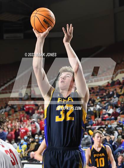 Thumbnail 2 in Pima vs. Scottsdale Christian Academy (AIA 2A Semifinal) photogallery.