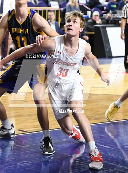 Thumbnail 1 in Pima vs. Scottsdale Christian Academy (AIA 2A Semifinal) photogallery.