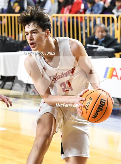 Thumbnail 3 in Pima vs. Scottsdale Christian Academy (AIA 2A Semifinal) photogallery.