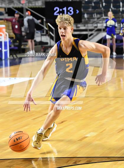 Thumbnail 3 in Pima vs. Scottsdale Christian Academy (AIA 2A Semifinal) photogallery.