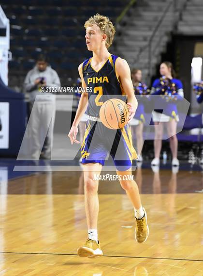Thumbnail 2 in Pima vs. Scottsdale Christian Academy (AIA 2A Semifinal) photogallery.