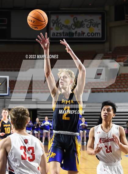 Thumbnail 2 in Pima vs. Scottsdale Christian Academy (AIA 2A Semifinal) photogallery.
