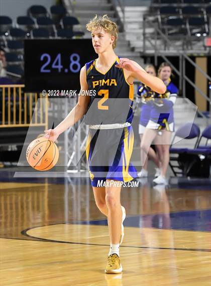 Thumbnail 2 in Pima vs. Scottsdale Christian Academy (AIA 2A Semifinal) photogallery.