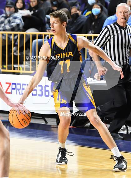 Thumbnail 2 in Pima vs. Scottsdale Christian Academy (AIA 2A Semifinal) photogallery.