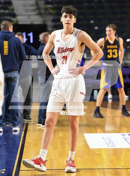 Thumbnail 1 in Pima vs. Scottsdale Christian Academy (AIA 2A Semifinal) photogallery.