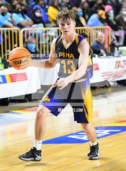 Thumbnail 1 in Pima vs. Scottsdale Christian Academy (AIA 2A Semifinal) photogallery.