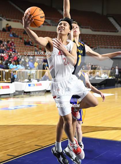 Thumbnail 2 in Pima vs. Scottsdale Christian Academy (AIA 2A Semifinal) photogallery.