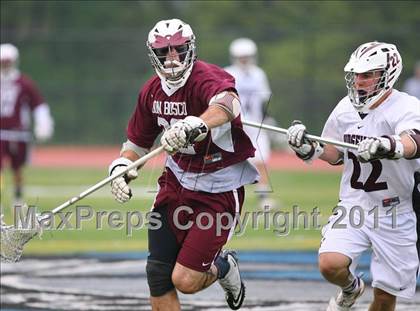 Thumbnail 2 in Ridgewood vs Don Bosco Prep (Bergen County Tournament) photogallery.