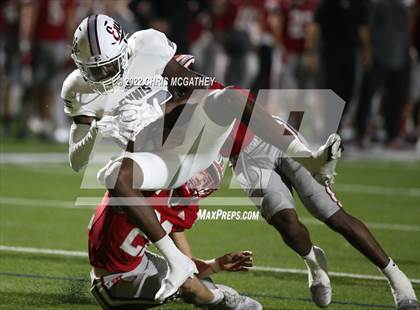 Thumbnail 3 in Ennis vs Woodrow Wilson (UIL Class 5A Divison II Bi-District Playoff)  photogallery.