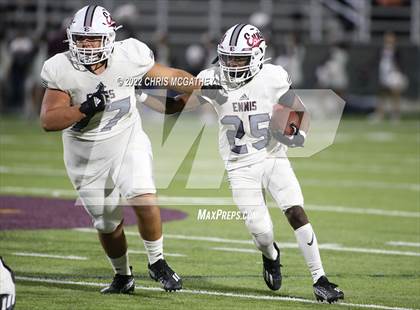 Thumbnail 2 in Ennis vs Woodrow Wilson (UIL Class 5A Divison II Bi-District Playoff)  photogallery.