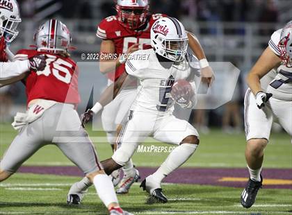 Thumbnail 2 in Ennis vs Woodrow Wilson (UIL Class 5A Divison II Bi-District Playoff)  photogallery.