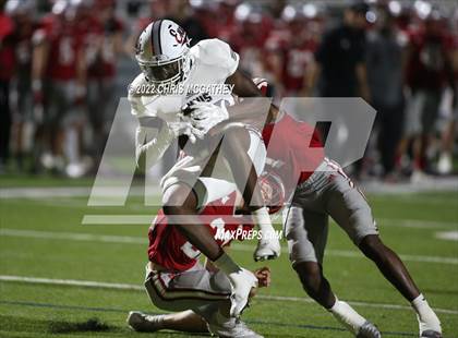 Thumbnail 2 in Ennis vs Woodrow Wilson (UIL Class 5A Divison II Bi-District Playoff)  photogallery.