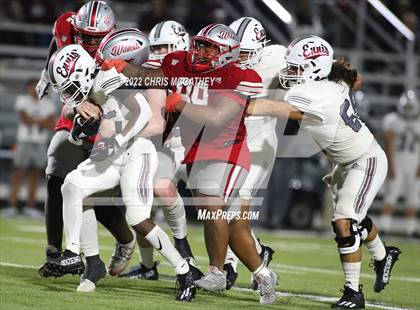 Thumbnail 3 in Ennis vs Woodrow Wilson (UIL Class 5A Divison II Bi-District Playoff)  photogallery.