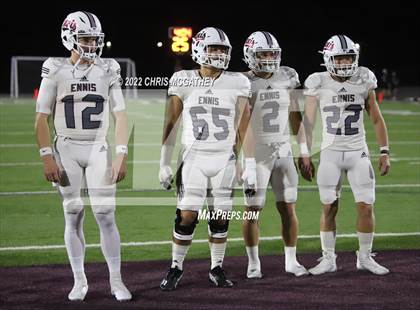 Thumbnail 1 in Ennis vs Woodrow Wilson (UIL Class 5A Divison II Bi-District Playoff)  photogallery.