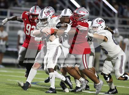 Thumbnail 1 in Ennis vs Woodrow Wilson (UIL Class 5A Divison II Bi-District Playoff)  photogallery.