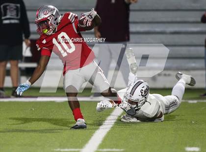 Thumbnail 2 in Ennis vs Woodrow Wilson (UIL Class 5A Divison II Bi-District Playoff)  photogallery.