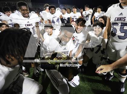 Thumbnail 2 in Ennis vs Woodrow Wilson (UIL Class 5A Divison II Bi-District Playoff)  photogallery.