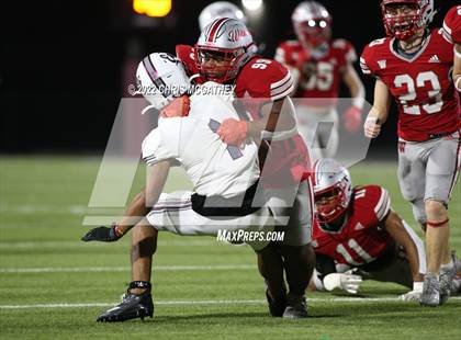Thumbnail 2 in Ennis vs Woodrow Wilson (UIL Class 5A Divison II Bi-District Playoff)  photogallery.