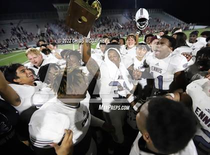 Thumbnail 3 in Ennis vs Woodrow Wilson (UIL Class 5A Divison II Bi-District Playoff)  photogallery.