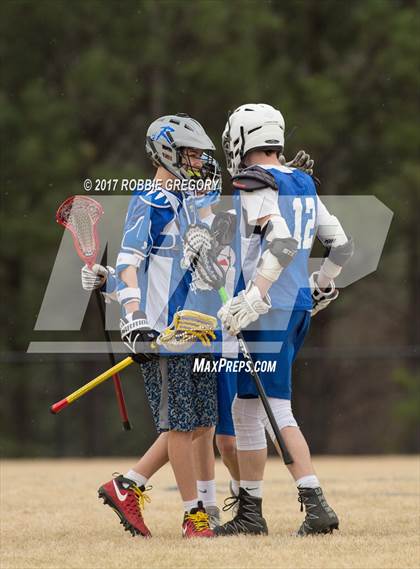 Thumbnail 2 in Byrnes vs Christ Church Episcopal (Cavalier Lacrosse Invitational) photogallery.
