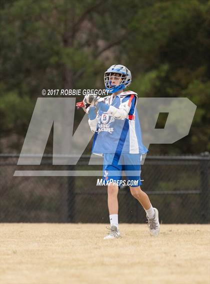 Thumbnail 3 in Byrnes vs Christ Church Episcopal (Cavalier Lacrosse Invitational) photogallery.