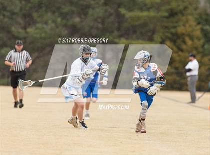 Thumbnail 3 in Byrnes vs Christ Church Episcopal (Cavalier Lacrosse Invitational) photogallery.