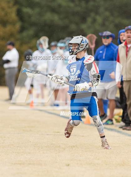 Thumbnail 1 in Byrnes vs Christ Church Episcopal (Cavalier Lacrosse Invitational) photogallery.