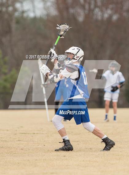Thumbnail 3 in Byrnes vs Christ Church Episcopal (Cavalier Lacrosse Invitational) photogallery.