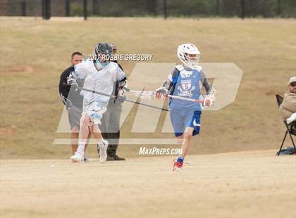 Thumbnail 3 in Byrnes vs Christ Church Episcopal (Cavalier Lacrosse Invitational) photogallery.