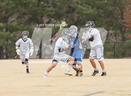 Thumbnail 3 in Byrnes vs Christ Church Episcopal (Cavalier Lacrosse Invitational) photogallery.