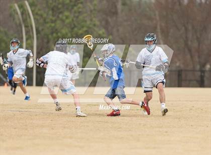 Thumbnail 3 in Byrnes vs Christ Church Episcopal (Cavalier Lacrosse Invitational) photogallery.