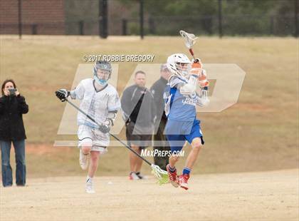 Thumbnail 3 in Byrnes vs Christ Church Episcopal (Cavalier Lacrosse Invitational) photogallery.