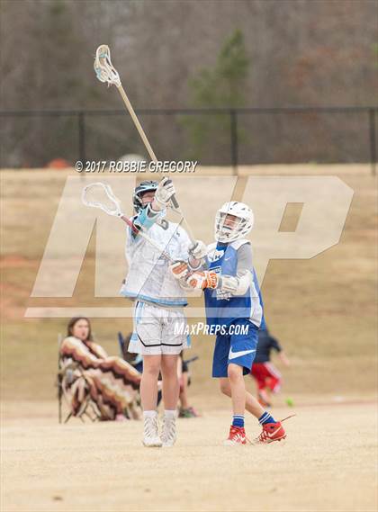 Thumbnail 3 in Byrnes vs Christ Church Episcopal (Cavalier Lacrosse Invitational) photogallery.