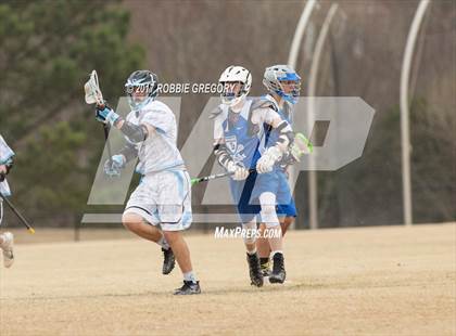 Thumbnail 3 in Byrnes vs Christ Church Episcopal (Cavalier Lacrosse Invitational) photogallery.