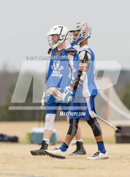 Thumbnail 2 in Byrnes vs Christ Church Episcopal (Cavalier Lacrosse Invitational) photogallery.