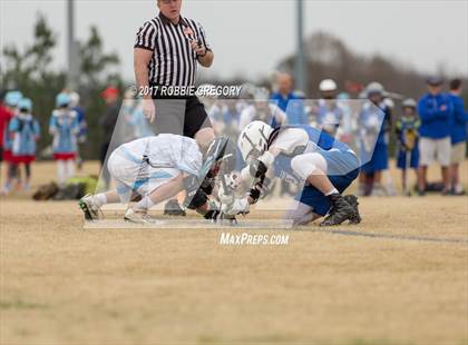 Thumbnail 2 in Byrnes vs Christ Church Episcopal (Cavalier Lacrosse Invitational) photogallery.