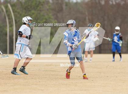 Thumbnail 3 in Byrnes vs Christ Church Episcopal (Cavalier Lacrosse Invitational) photogallery.
