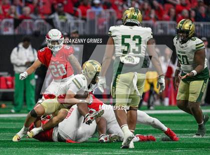 Thumbnail 2 in Milton vs. Langston Hughes (GHSA 5A Championship) photogallery.