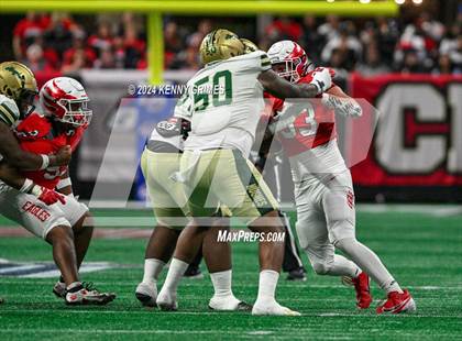 Thumbnail 2 in Milton vs. Langston Hughes (GHSA 5A Championship) photogallery.