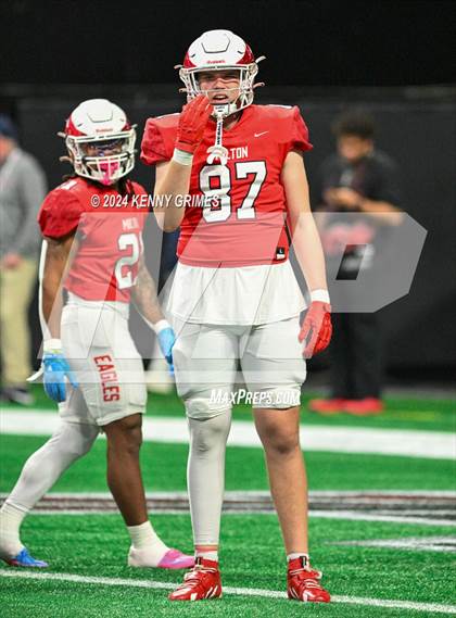 Thumbnail 1 in Milton vs. Langston Hughes (GHSA 5A Championship) photogallery.