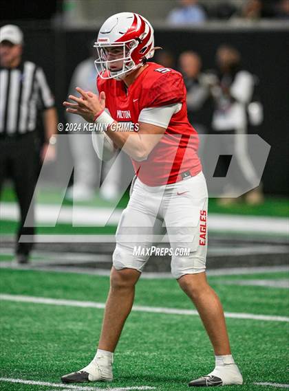 Thumbnail 3 in Milton vs. Langston Hughes (GHSA 5A Championship) photogallery.