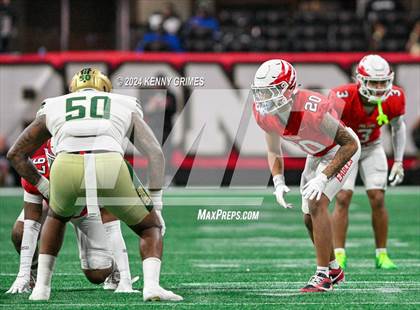 Thumbnail 2 in Milton vs. Langston Hughes (GHSA 5A Championship) photogallery.